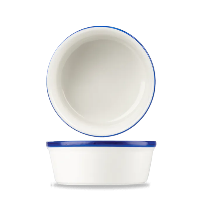 Miska na okrúhly koláč Retro Blue 13,5cm 500ml - Image 1