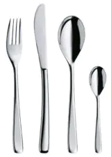 Kávová/čajová lyžička, lg. MEDAN – Obrázok 2