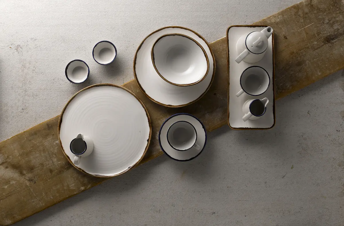 Organický obdĺžnikový tanier Harvest 27cm – Obrázok 3