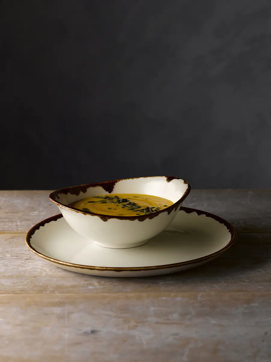 Organický obdĺžnikový tanier Harvest 27cm – Obrázok 5