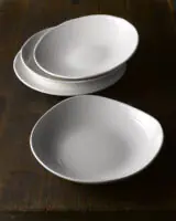 Organický plytký tanier White 16,4cm – Obrázok 6