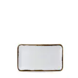 Organický obdĺžnikový tanier Harvest 27cm