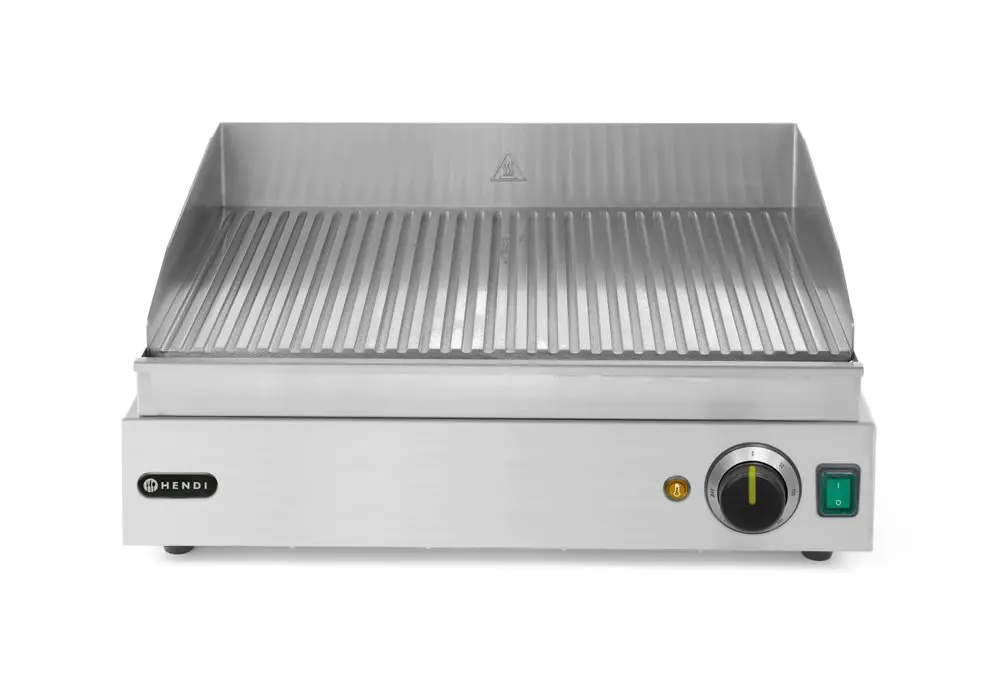 203170_2020_2_IMGP6560 Grilovacia platňa Profi Line, HENDI, Profi Line, drážkovaná, 230V/2400W, 550x435x(H)245mm – Obrázok 1