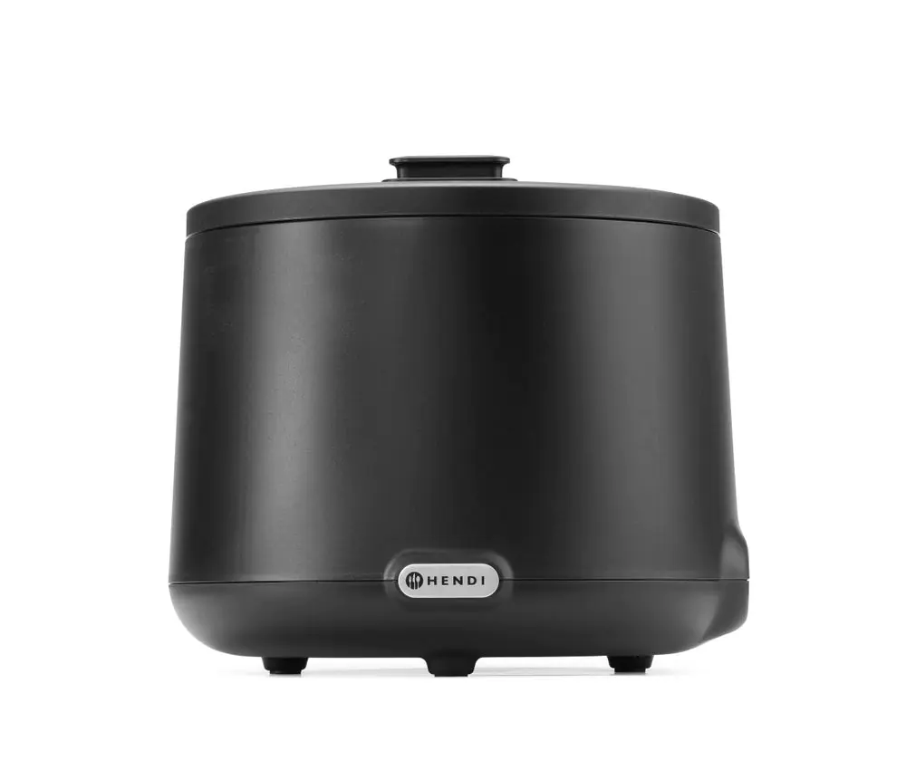 Kotlík na polievku HENDI UNIQ, HENDI, 8L, Čierna, 220-240V/500W, ø365x(H)325mm – Obrázok 1